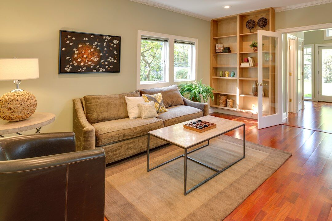 organized home interior